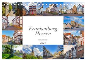 Frankenberg Hessen Impressionen (Tischkalender 2024 DIN A5 quer), CALVENDO Monatskalender von Meutzner,  Dirk