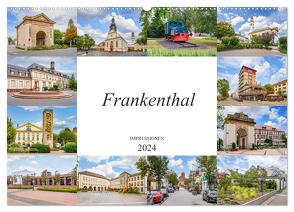 Frankenthal Impressionen (Wandkalender 2024 DIN A2 quer), CALVENDO Monatskalender von Meutzner,  Dirk