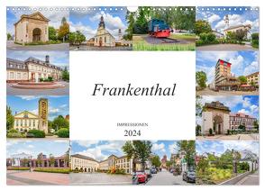 Frankenthal Impressionen (Wandkalender 2024 DIN A3 quer), CALVENDO Monatskalender von Meutzner,  Dirk