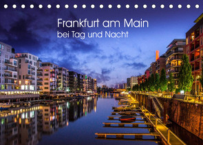 Frankfurt am Main bei Tag und Nacht (Tischkalender 2023 DIN A5 quer) von Augusto,  Carina