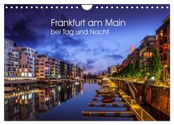Frankfurt am Main bei Tag und Nacht (Wandkalender 2024 DIN A4 quer), CALVENDO Monatskalender von Augusto,  Carina
