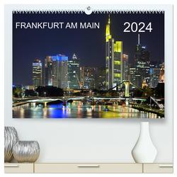 Frankfurt am Main (hochwertiger Premium Wandkalender 2024 DIN A2 quer), Kunstdruck in Hochglanz von Röhrich,  Alfred