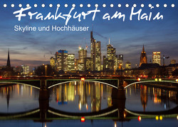 Frankfurt am Main – Skyline und Hochhäuser (Tischkalender 2023 DIN A5 quer) von Schonnop,  Juergen