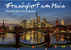 Frankfurt am Main – Skyline und Hochhäuser (Wandkalender 2023 DIN A2 quer) von Schonnop,  Juergen