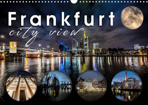 Frankfurt city view (Wandkalender 2022 DIN A3 quer) von Schöb,  Monika