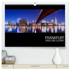 Frankfurt (hochwertiger Premium Wandkalender 2024 DIN A2 quer), Kunstdruck in Hochglanz von Jelen,  Hiacynta