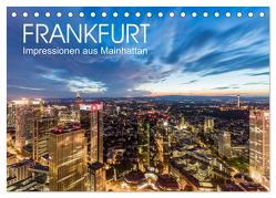 FRANKFURT Impressionen aus Mainhattan (Tischkalender 2024 DIN A5 quer), CALVENDO Monatskalender von Dieterich,  Werner