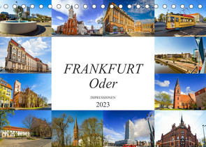 Frankfurt Oder Impressionen (Tischkalender 2023 DIN A5 quer) von Meutzner,  Dirk