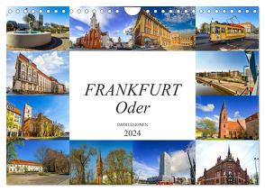 Frankfurt Oder Impressionen (Wandkalender 2024 DIN A4 quer), CALVENDO Monatskalender von Meutzner,  Dirk
