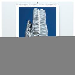 Frankfurt Turmvisionen (hochwertiger Premium Wandkalender 2024 DIN A2 hoch), Kunstdruck in Hochglanz von Meyer,  Dieter