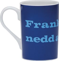 Fränkische Tasse »Frankn lichd nedd am Meer«
