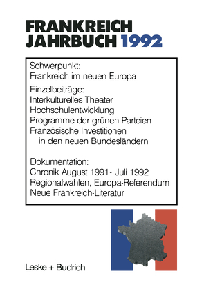 Frankreich-Jahrbuch 1992