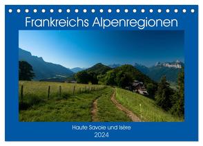 Frankreichs Alpenregionen (Tischkalender 2024 DIN A5 quer), CALVENDO Monatskalender von Voigt,  Tanja