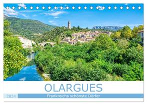 Frankreichs schönste Dörfer – Olargues (Tischkalender 2024 DIN A5 quer), CALVENDO Monatskalender von Bartruff,  Thomas