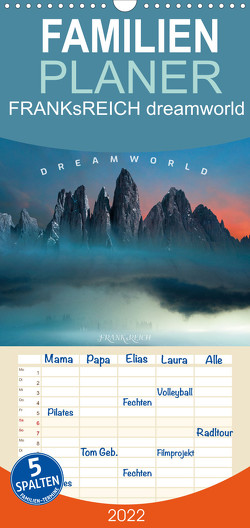 FRANKsREICH dreamworld 2022 (Wandkalender 2022 , 21 cm x 45 cm, hoch) von Melech,  Frank