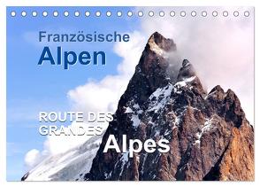Französische Alpen – Route des Grandes Alpes (Tischkalender 2024 DIN A5 quer), CALVENDO Monatskalender von Feuerer,  Jürgen