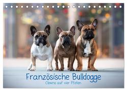 Französische Bulldogge – Clowns auf vier Pfoten (Tischkalender 2024 DIN A5 quer), CALVENDO Monatskalender von Wobith Photography - FotosVonMaja,  Sabrina