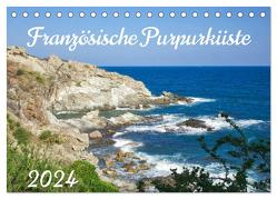 Französische Purpurküste (Tischkalender 2024 DIN A5 quer), CALVENDO Monatskalender von Hartwig,  Rolf