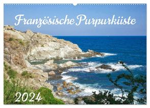 Französische Purpurküste (Wandkalender 2024 DIN A2 quer), CALVENDO Monatskalender von Hartwig,  Rolf
