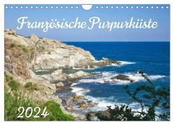 Französische Purpurküste (Wandkalender 2024 DIN A4 quer), CALVENDO Monatskalender von Hartwig,  Rolf