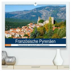Französische Pyrenäen (hochwertiger Premium Wandkalender 2024 DIN A2 quer), Kunstdruck in Hochglanz von Voigt,  Tanja