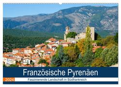 Französische Pyrenäen (Wandkalender 2024 DIN A2 quer), CALVENDO Monatskalender von Voigt,  Tanja