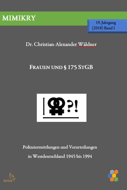 Frauen und § 175 StGB von Wäldner,  Christian-Alexander