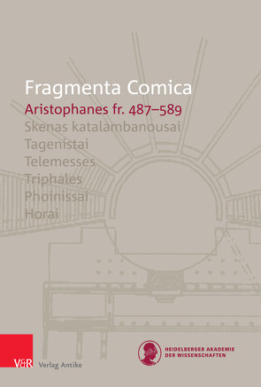 FrC 10.8 Aristophanes fr. 487–589 von Bagordo,  Andreas