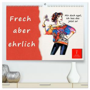 Frech aber ehrlich (hochwertiger Premium Wandkalender 2024 DIN A2 quer), Kunstdruck in Hochglanz von Roder,  Peter