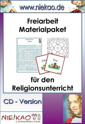 Freiarbeit Materialpaket für den Religionsunterricht von Kiel,  Steffi, Kiel,  Udo, Weber,  Verena