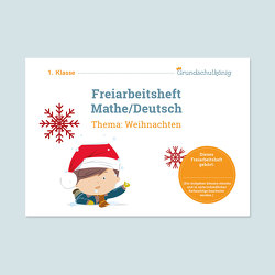 Freiarbeitsheft Weihnachten (1. Klasse) von Wimmer,  Diana, Winter,  Manuela