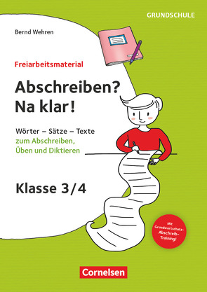 Freiarbeitsmaterial für die Grundschule – Deutsch – Klasse 3/4 von Wehren,  Bernd