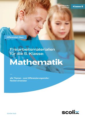 Freiarbeitsmaterialien f. d. 5. Klasse: Mathematik von Koch,  Günther