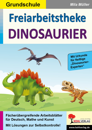 Freiarbeitstheke Dinosaurier von Müller,  Mila