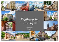 Freiburg im Breisgau Impressionen (Tischkalender 2024 DIN A5 quer), CALVENDO Monatskalender von Meutzner,  Dirk