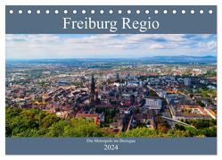 Freiburg Regio (Tischkalender 2024 DIN A5 quer), CALVENDO Monatskalender von Voigt,  Tanja