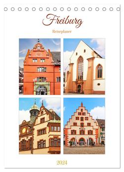 Freiburg – Reiseplaner (Tischkalender 2024 DIN A5 hoch), CALVENDO Monatskalender von Schwarze,  Nina