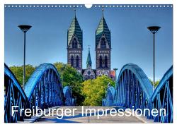 Freiburger Impressionen (Wandkalender 2024 DIN A3 quer), CALVENDO Monatskalender von Luschnat,  Gregor