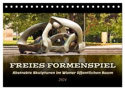 Freies Formenspiel (Tischkalender 2024 DIN A5 quer), CALVENDO Monatskalender von Braun,  Werner