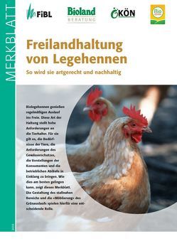 Freilandhaltung von Legehennen von Deerberg,  Friedhelm, Maurer,  Veronika, Zeltner,  Esther