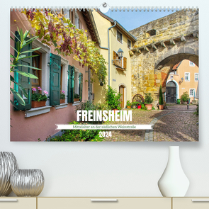 Freinsheim – Mittelalter an der südlichen Weinstraße (Premium, hochwertiger DIN A2 Wandkalender 2024, Kunstdruck in Hochglanz) von Bartruff,  Thomas