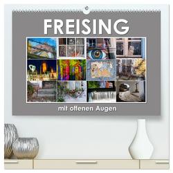 Freising mit offenen Augen (hochwertiger Premium Wandkalender 2024 DIN A2 quer), Kunstdruck in Hochglanz von Watzinger - traumbild , - Max