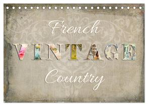 French Vintage Country (Tischkalender 2024 DIN A5 quer), CALVENDO Monatskalender von Bergmann,  Kathleen