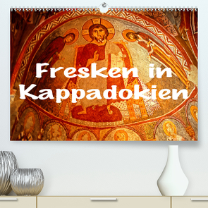 Fresken in Kappadokien (Premium, hochwertiger DIN A2 Wandkalender 2021, Kunstdruck in Hochglanz) von stegen,  joern