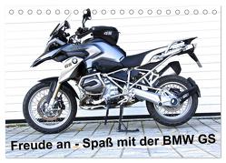 Freude an – Spaß mit der BMW GS (Tischkalender 2024 DIN A5 quer), CALVENDO Monatskalender von Ascher,  Johann