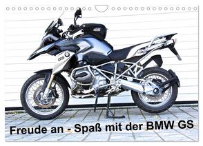 Freude an – Spaß mit der BMW GS (Wandkalender 2024 DIN A4 quer), CALVENDO Monatskalender von Ascher,  Johann