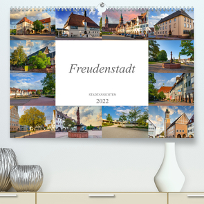 Freudenstadt Stadtansichten (Premium, hochwertiger DIN A2 Wandkalender 2022, Kunstdruck in Hochglanz) von Meutzner,  Dirk