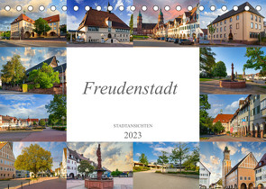 Freudenstadt Stadtansichten (Tischkalender 2023 DIN A5 quer) von Meutzner,  Dirk