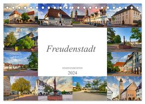 Freudenstadt Stadtansichten (Tischkalender 2024 DIN A5 quer), CALVENDO Monatskalender von Meutzner,  Dirk