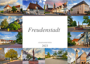 Freudenstadt Stadtansichten (Wandkalender 2023 DIN A2 quer) von Meutzner,  Dirk
